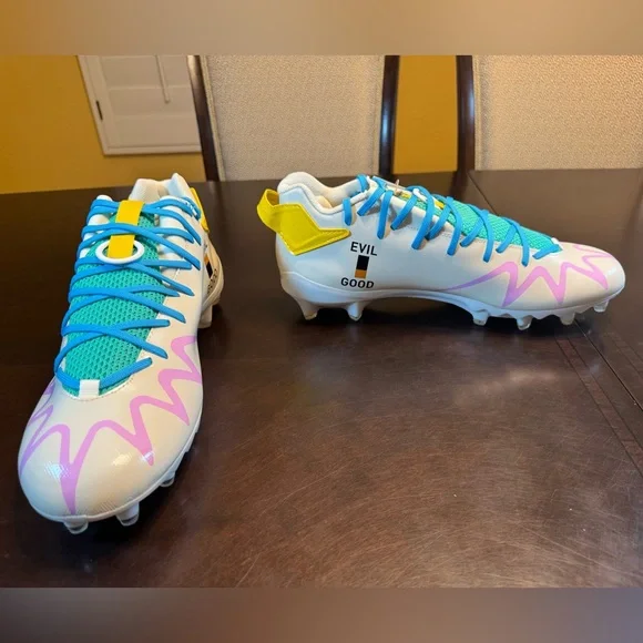 Adidas Freak 22 x The Simpsons Krusty Clown Football Cleats Size US 13.5 - Picture 8 of 15